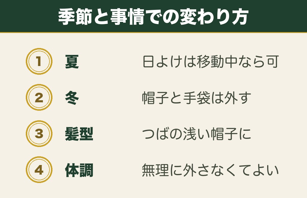 神社参拝の帽子は女性や季節でどう変わるか
