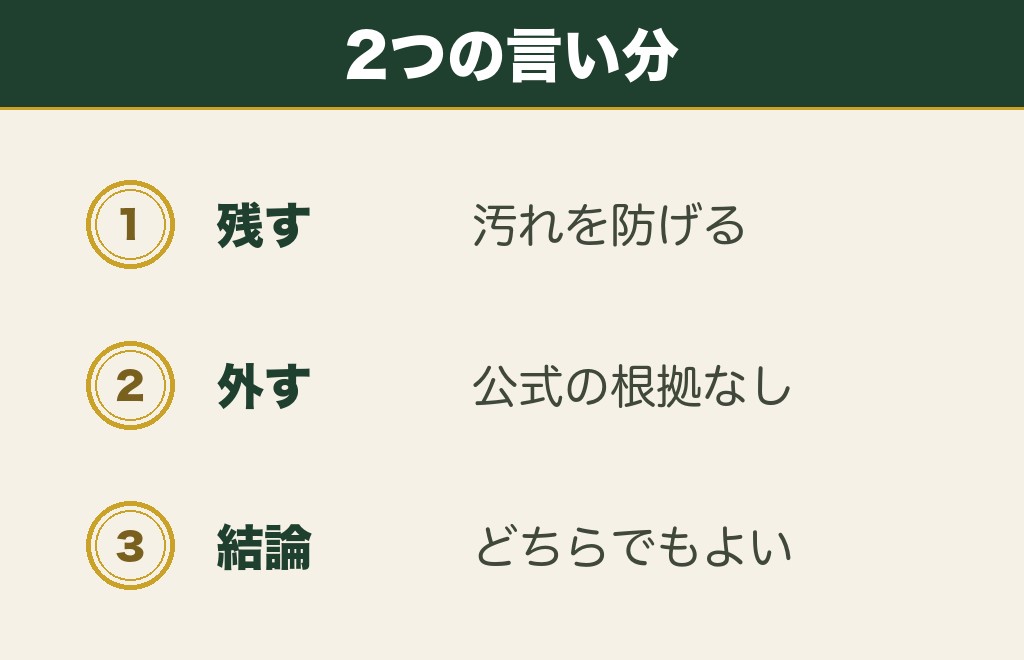 お守りをビニール袋から出さないという話