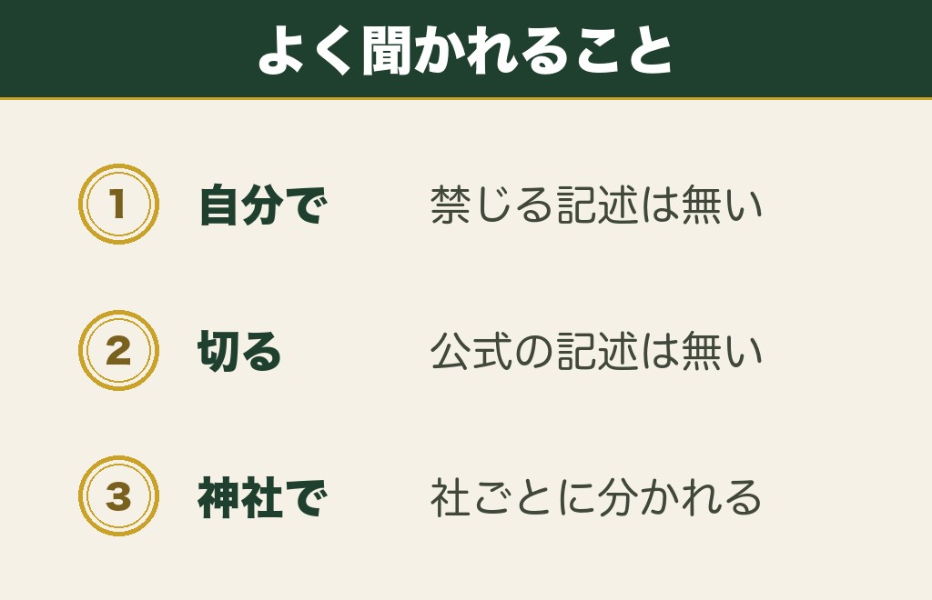 お守りの紐がほどけた時の直し方に関するよくある質問