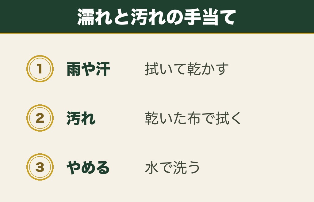 お守りが濡れた・汚れたときの扱い方